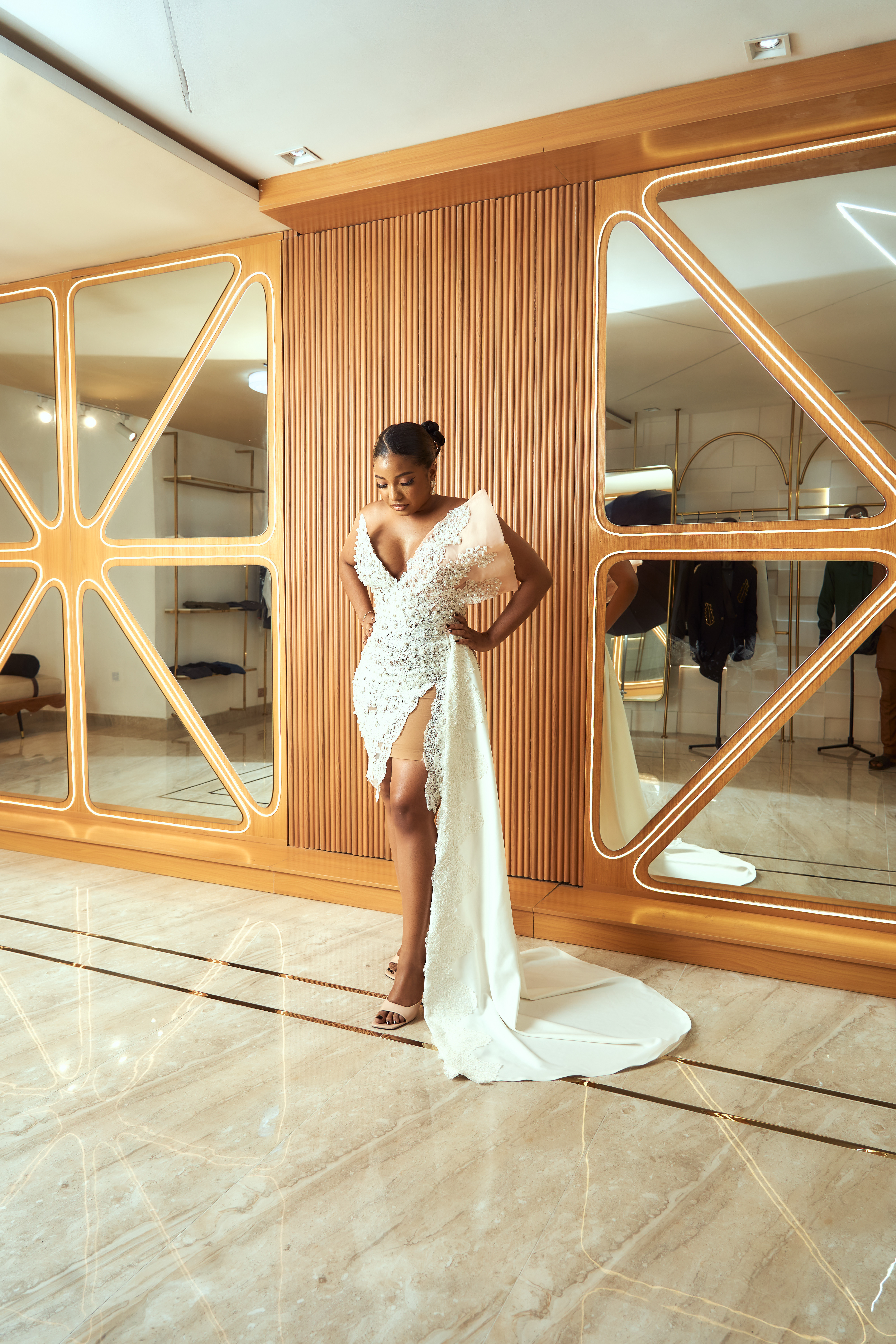 Wintry Mountain Landscape